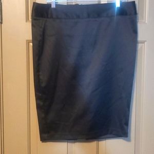 Satin pencil skirt size 11
